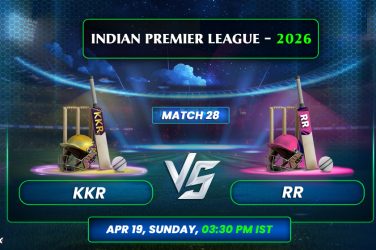 Kolkata Knight Riders vs Rajasthan Royals