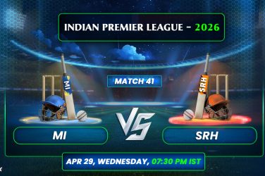 Mumbai Indians vs Sunrisers Hyderabad
